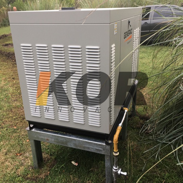 Instalacion generador con base